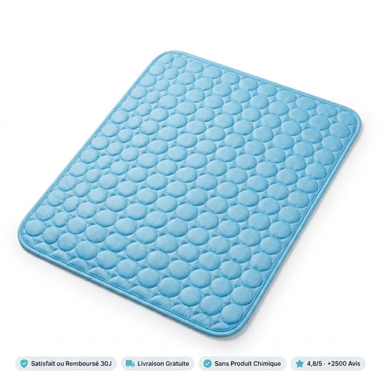 Tapis Rafraîchissant GELVIO™ — Ice Silk Technology